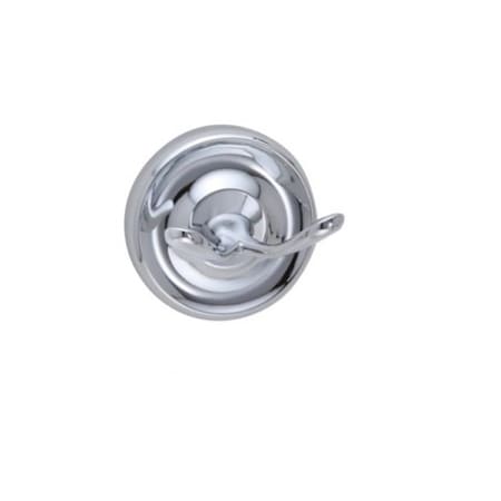 Orca Hardware Double Robe Hook, CH Polished Chrome Finish 4854-CH